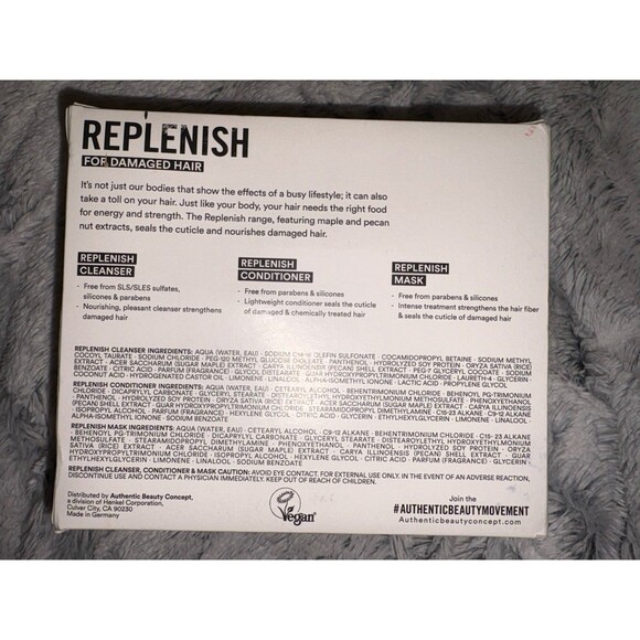 Authentic Beauty Concept Replenish Try Me Kit - Shampoo, Conditioner, & Mask - Picture 2 of 3